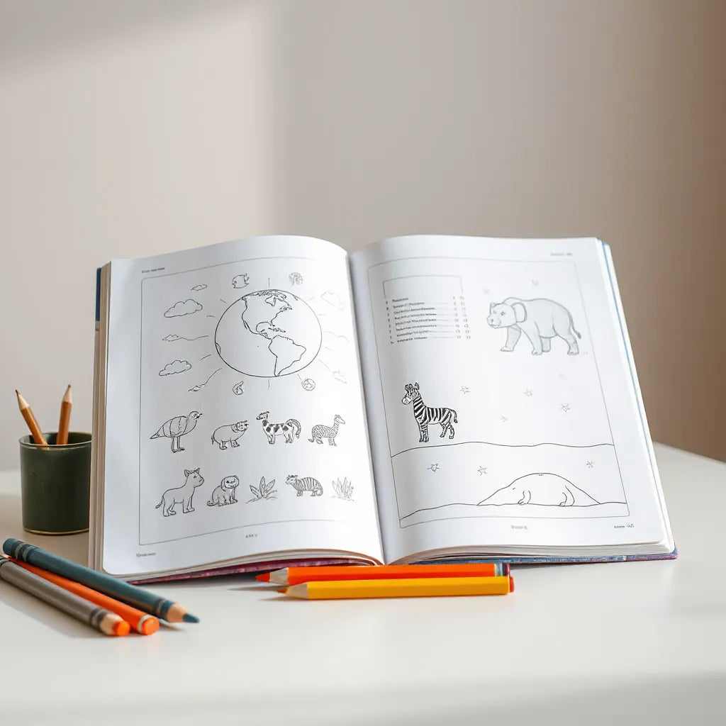 Educational Coloring Book Ideas for Curious Kids