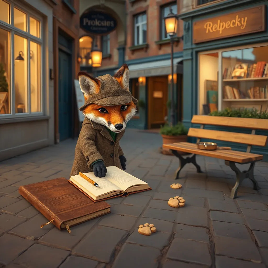 Basil the Fox Detective Stories for Curious Young Readers