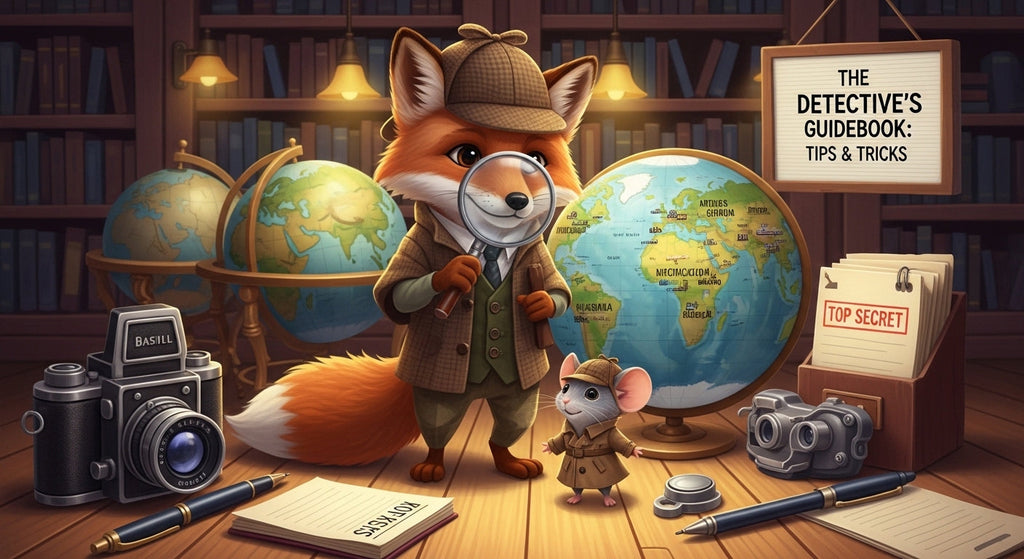 Meet the World’s Cleverest Detectives: Basil the Fox and Pip!