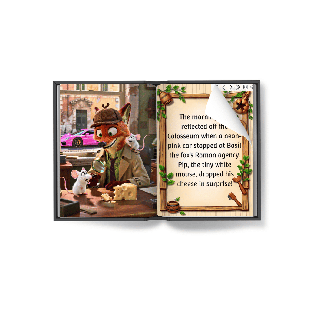 Basil the FoxThe Mystery of the Missing SunglassesMedusa Diamond Sunglasses