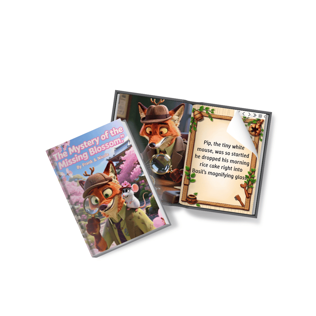 Basil the FoxThe Mystery of the Missing BlossomAncient Golden Sakura Blossom
