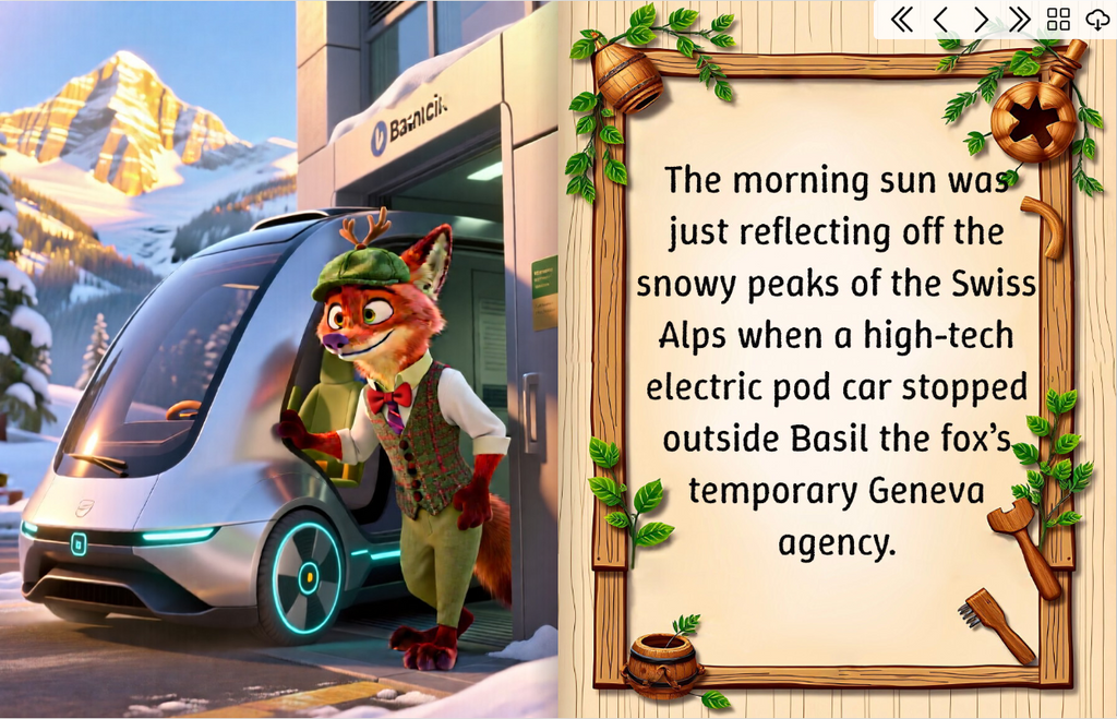Basil the FoxThe Mystery of the Missing CodeMystery of the Missing Code