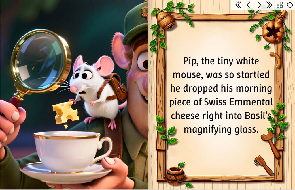 Basil the FoxThe Mystery of the Missing CodeMystery of the Missing Code