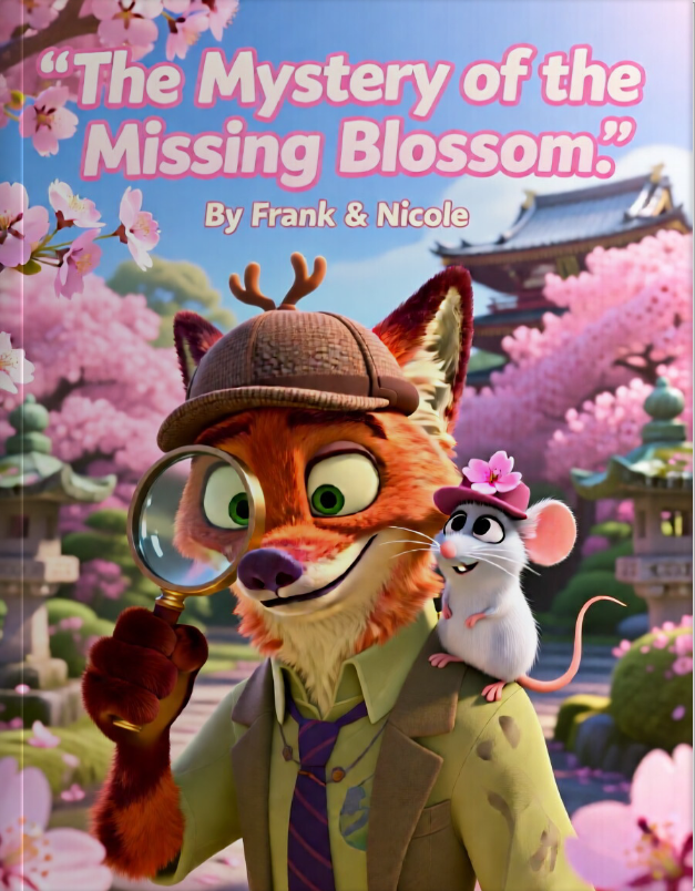 Basil the FoxThe Mystery of the Missing BlossomAncient Golden Sakura Blossom