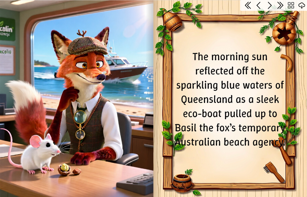 Basil the FoxThe Mystery of the Missing CoralMissing Coral