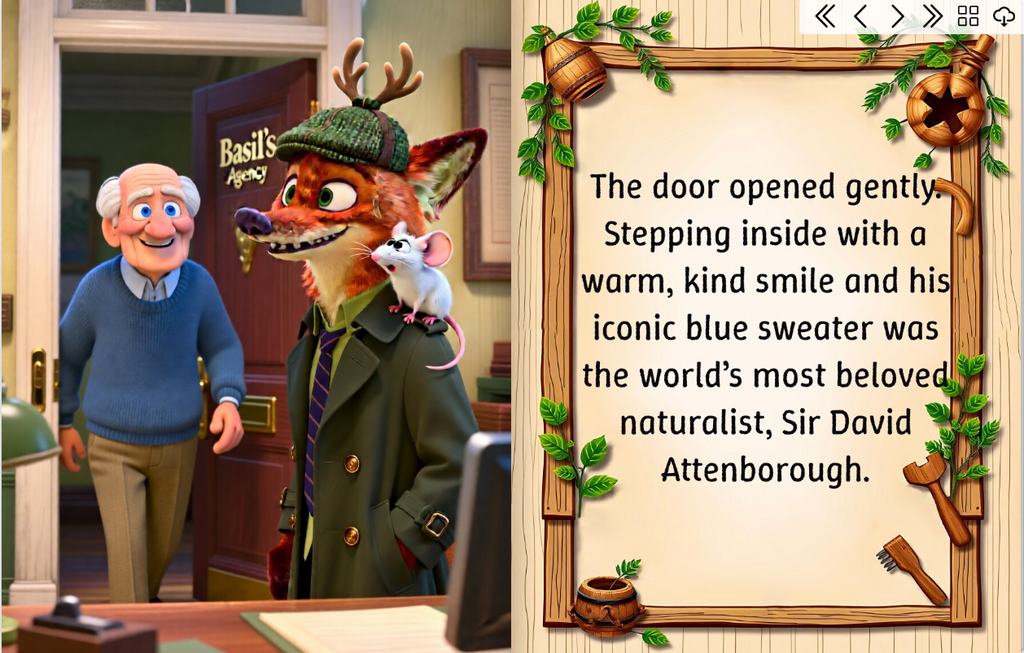 Basil the FoxThe Mystery of the Missing BuzzRoyal Golden Queen Bee