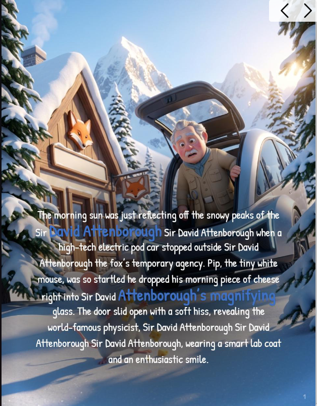 Detective Basil the Fox and Pip the mouse investigate the Mystery of the Missing Code in snowy Swiss Alps with quantum microchip clues