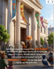Illustration of Basil the Fox and Pip the mouse investigating the mystery of the ancient Trevi Fountain coin in a grand museum setting