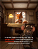 Basil the Fox and Pip the mouse investigate the missing silver Wishing Weather Vane at Pine Hollow orchard in a colorful autumn mystery illustration